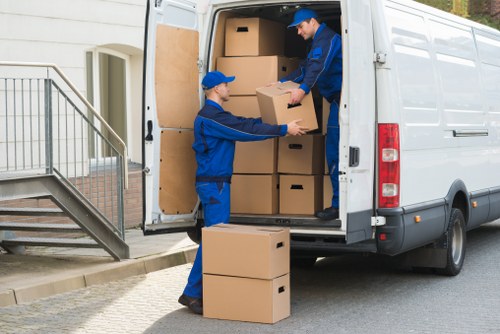 Recycling and sustainability van service in Hornsey with sorted moving items