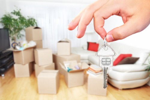 Packing and loading support for moving jobs