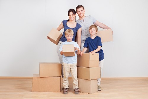 Packing and loading service for a Hornsey flat move