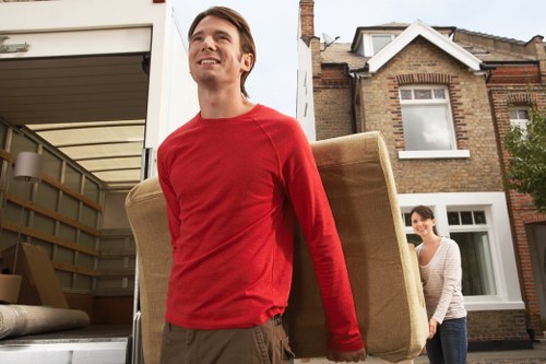 Local furniture pick-up service helping clear a Hornsey property