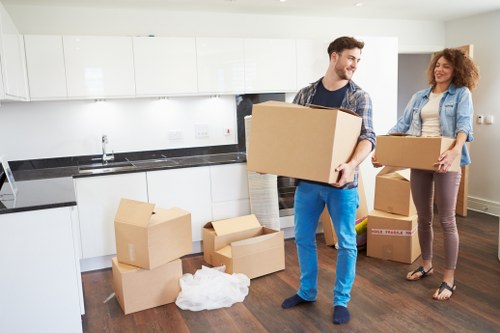 Local transfer station and recycling sorting for Hornsey removals