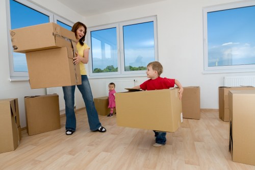 Hornsey house and office relocation with careful access planning