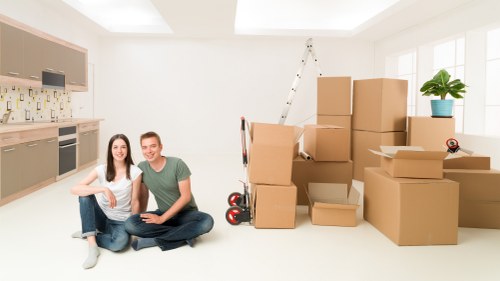 Commercial removals setup for an office move in Hornsey
