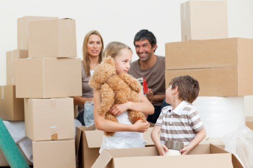 Commercial office move preparation in Hornsey