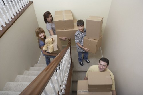 Local moving team planning a Hornsey property move